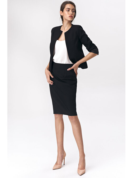NIFE NIFE Sako Z63 Černá Blazer Fit