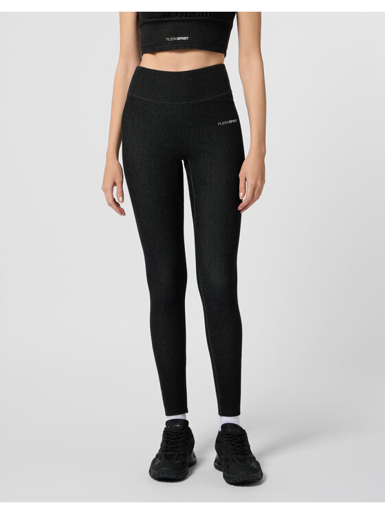 Plein Sport Plein Sport Leggings 29190 Nero Active Fit