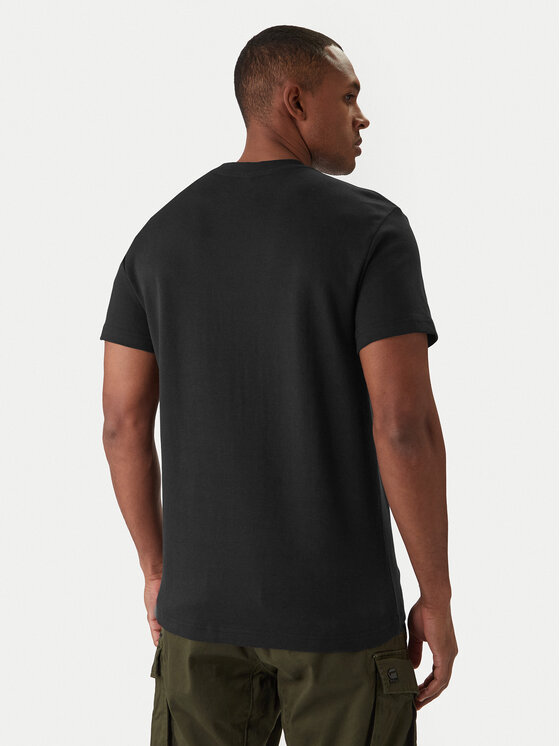 G-Star Raw G-Star Raw Póló Old Skool D25967-C812 Fekete Regular Fit
