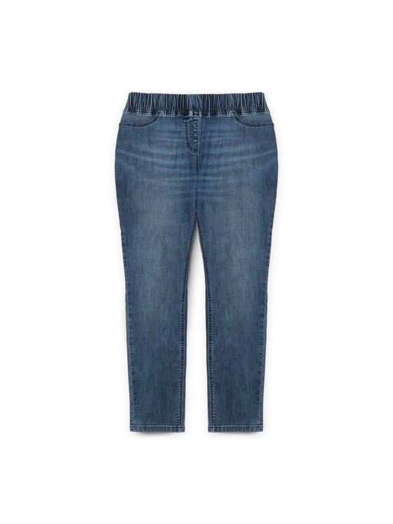 Fiorella Rubino Fiorella Rubino Jeansy P482T504754N024 Turkusowy Skin Fit