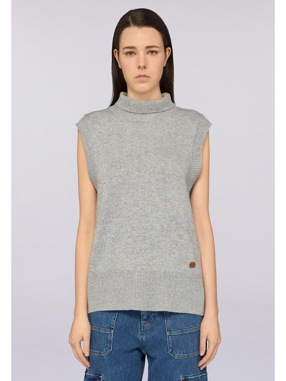 Trussardi Trussardi Cardigan M7416001131N003 Grigio Regular Fit