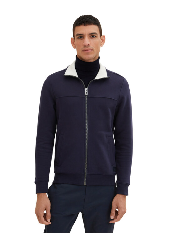 Tom Tailor Tom Tailor Pulóver 1037049 Sötétkék Regular Fit