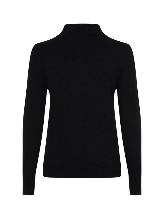 Style Republic Style Republic Golf kaszmiru Czarny Slim Fit