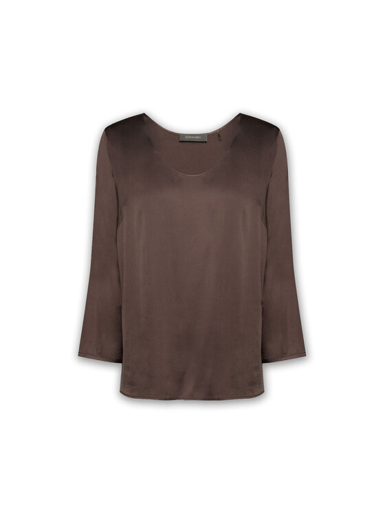 Elena Mirò Elena Mirò Blusa 2131P000169N032 Marrone Regular Fit