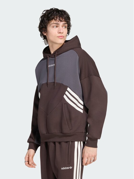 adidas adidas Bluza 170309 Brązowy Loose Fit