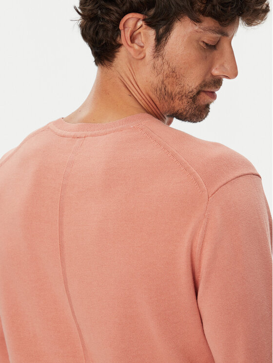 Calvin Klein Calvin Klein Džemperis LV040BM343 Koraļļu Regular Fit