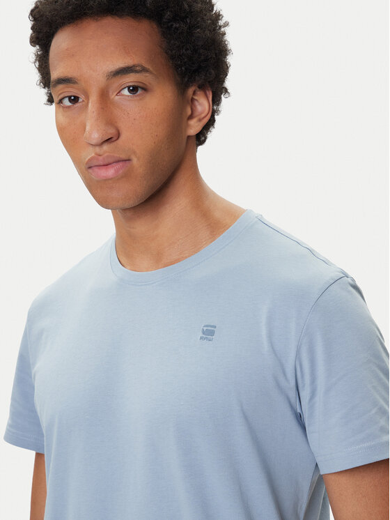 G-Star Raw G-Star Raw T-shirt Base-S D16411-336 Svijetloplava Regular Fit