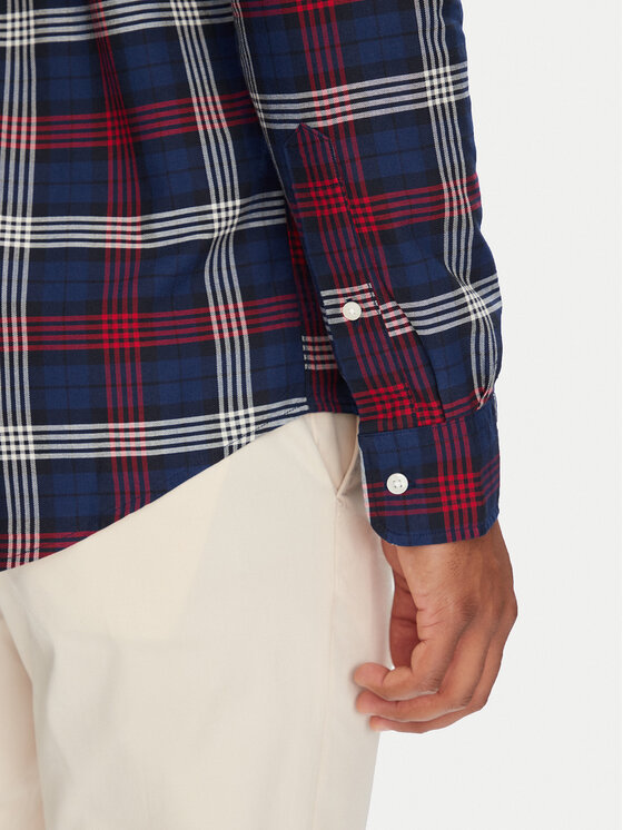 Tommy Hilfiger Tommy Hilfiger Camicia Herit Oxford MW0MW39681 Blu scuro Regular Fit