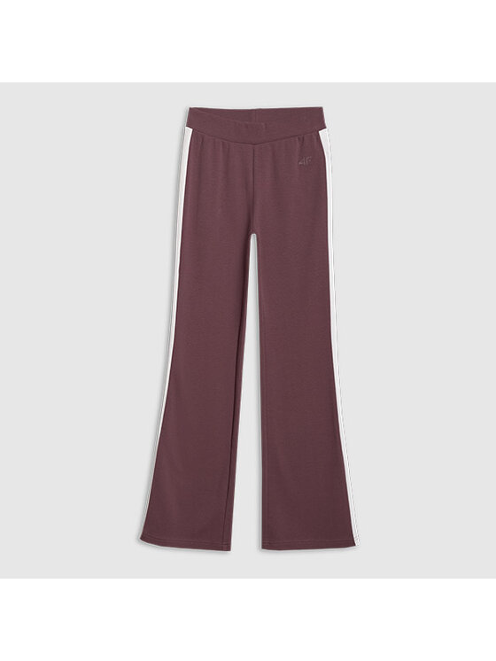4F 4F Teplákové nohavice 4FJRAW25TTROF1599-51S Fialová Authentic Slim Fit