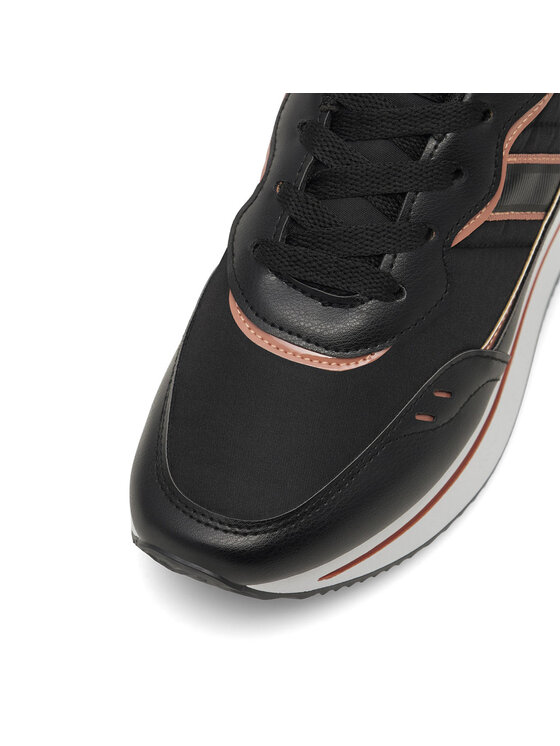 Kappa Kappa Sneakersy Logo Reely 351H2TW - A3L Černá