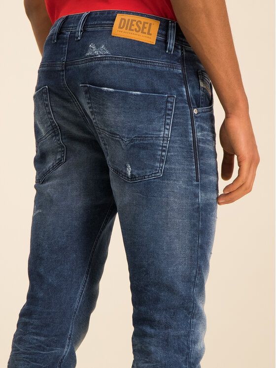Diesel Jeansy Krooley Cb-Ne 00SU3F 0096M Granatowy Tapered