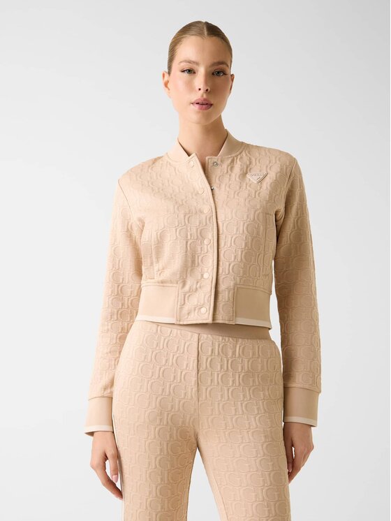 Guess Guess Kurtka przejściowa 160171 Beżowy Classic Fit