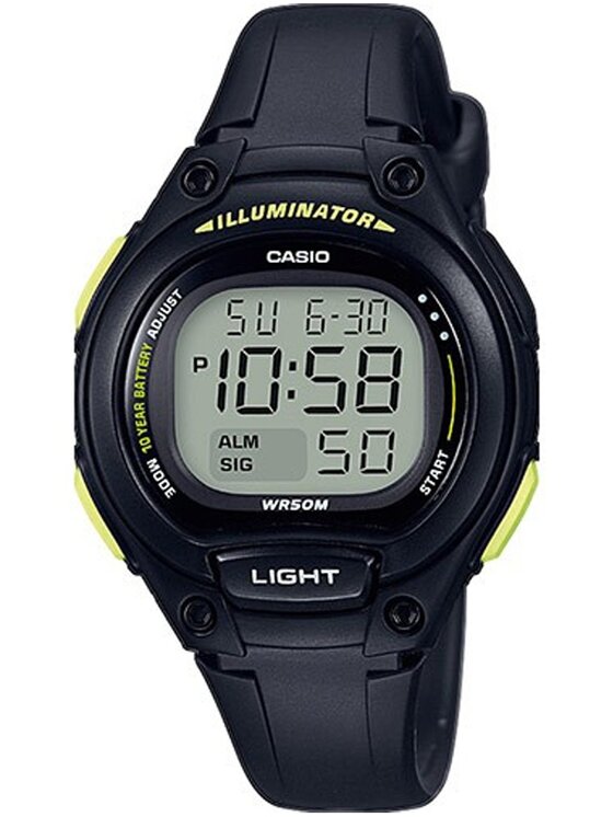 Casio Casio Zegarek LW-203-1BVEF Czarny