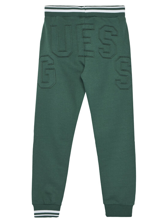Guess Guess Долнище анцуг L5YQ17 K0170 Зелен Regular Fit