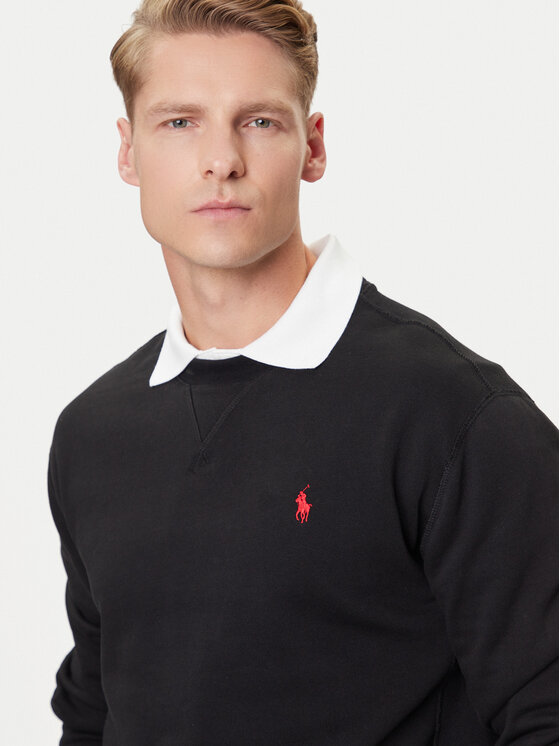 Polo Ralph Lauren Polo Ralph Lauren Μπλούζα 710P01523001 Μαύρο Regular Fit