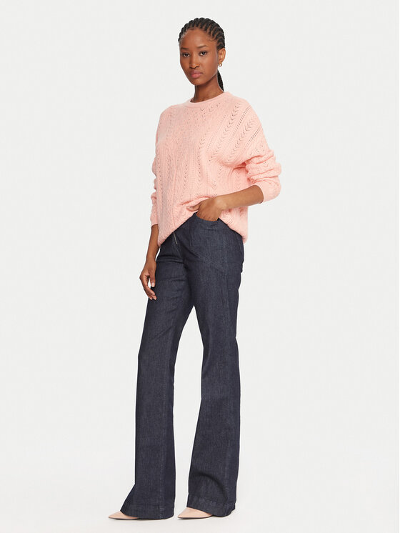 Guess Guess Džemper W5YR56 Z2ZK2 Narančasta Regular Fit