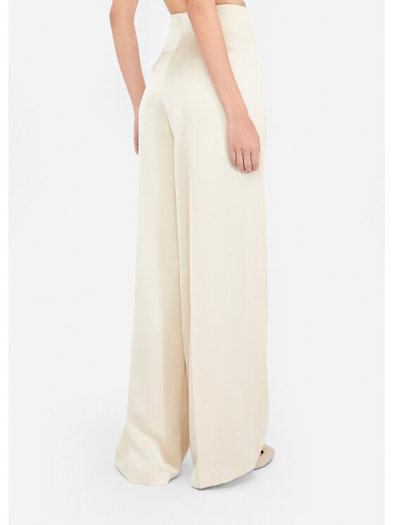 Liu Jo Liu Jo Pantalone da abito CF5096T2956X0726 Bianco Regular Fit