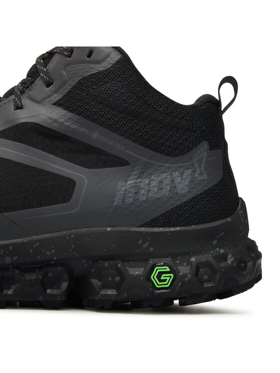 Inov-8 Inov-8 Pārgājienu apavi Rocfly G 390 Gtx GORE-TEX 001101-BK-S-01 Melns
