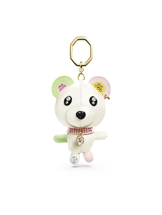 Swarovski Swarovski Brelok Teddy Kolorowy Miś 5734069 Biały
