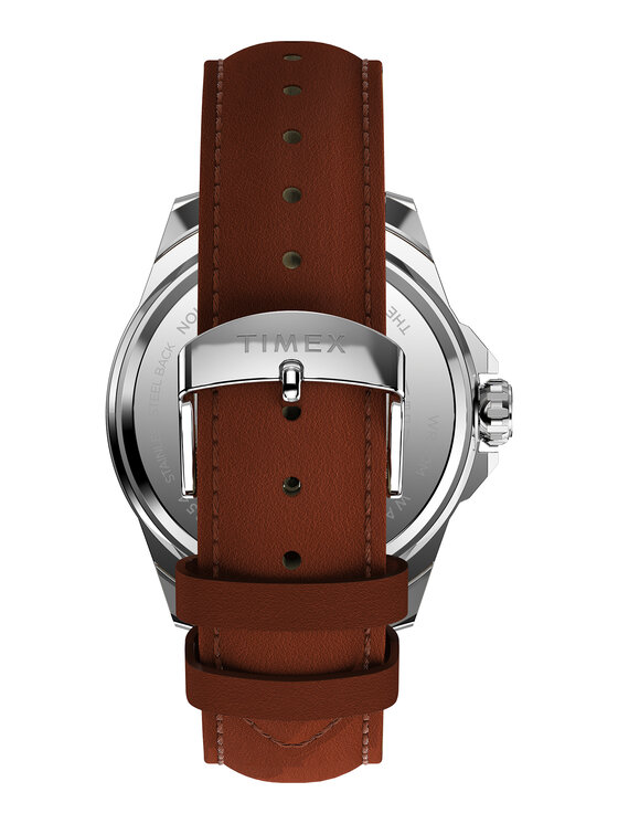 Timex Timex Zegarek TW2W92800 Brązowy