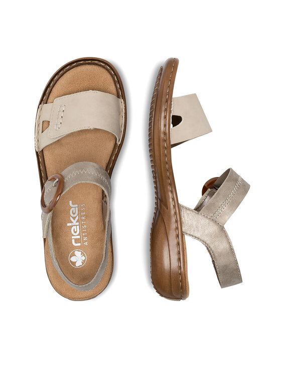 Rieker Rieker Sandali 608Z3-60 Beige