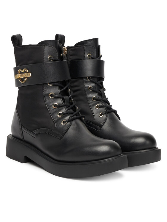 LOVE MOSCHINO LOVE MOSCHINO Trzewiki JA24024G1NIN100A41 Czarny