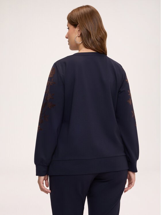 Fiorella Rubino Fiorella Rubino Bluza G80DL009549N034 Niebieski Regular Fit