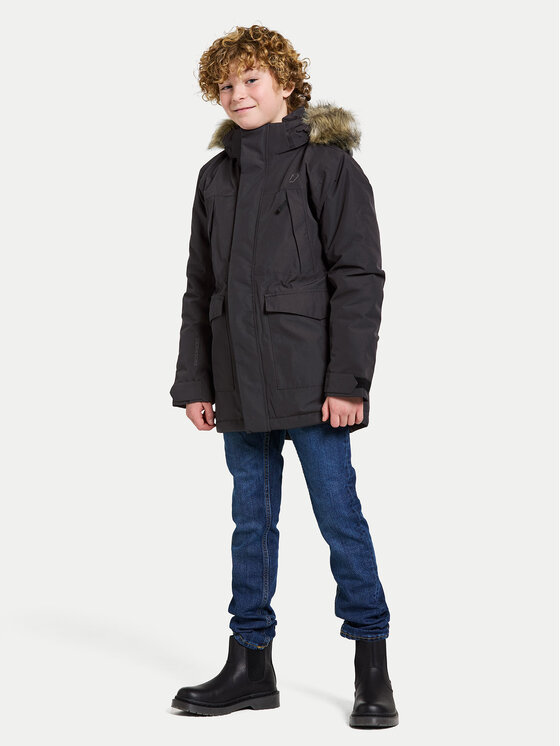 Didriksons Didriksons Parka Oxid 504934 Črna Regular Fit