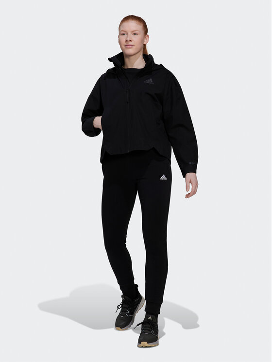 adidas adidas Neperšlampanti striukė Terrex Traveer RAIN.RDY HG6021 Juoda Loose Fit