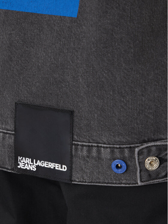 Karl Lagerfeld Jeans Karl Lagerfeld Jeans Prsluk A2M14017 Siva Regular Fit