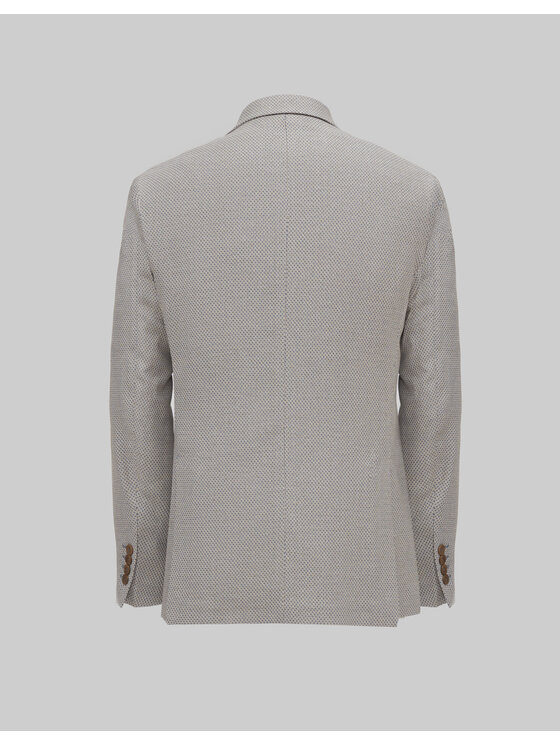 Borgio Borgio Marynarka platania Niebieski Slim Fit