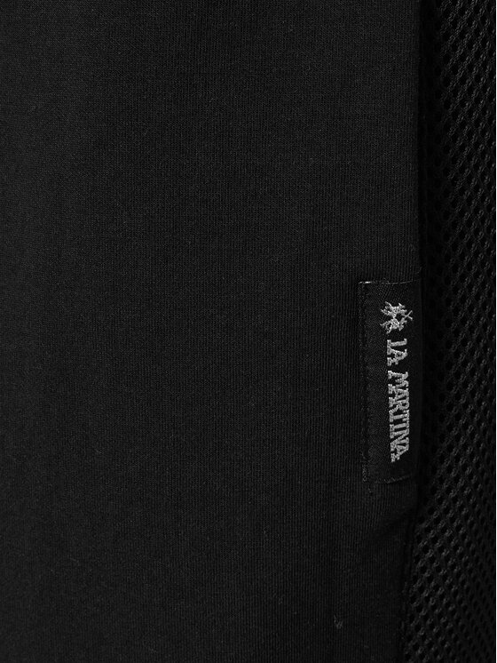 La Martina La Martina Pantaloni da tuta YMT018 FP571 Nero Regular Fit