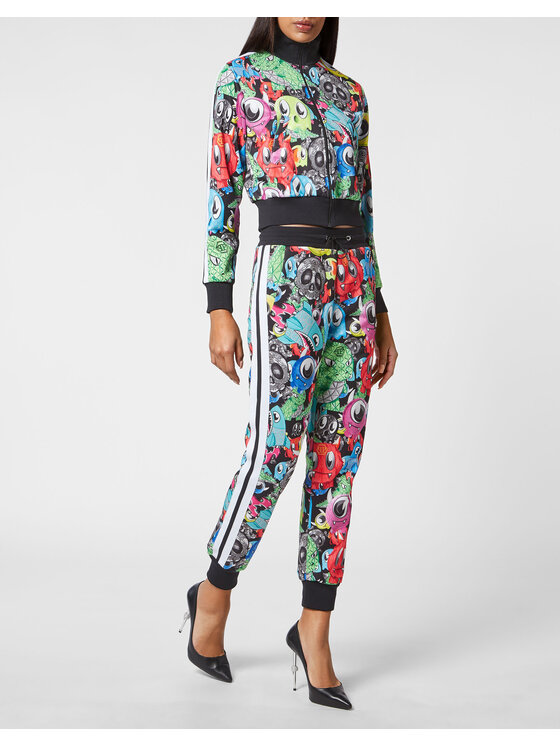 PHILIPP PLEIN PHILIPP PLEIN Dres 4695 Kolorowy Regular Fit