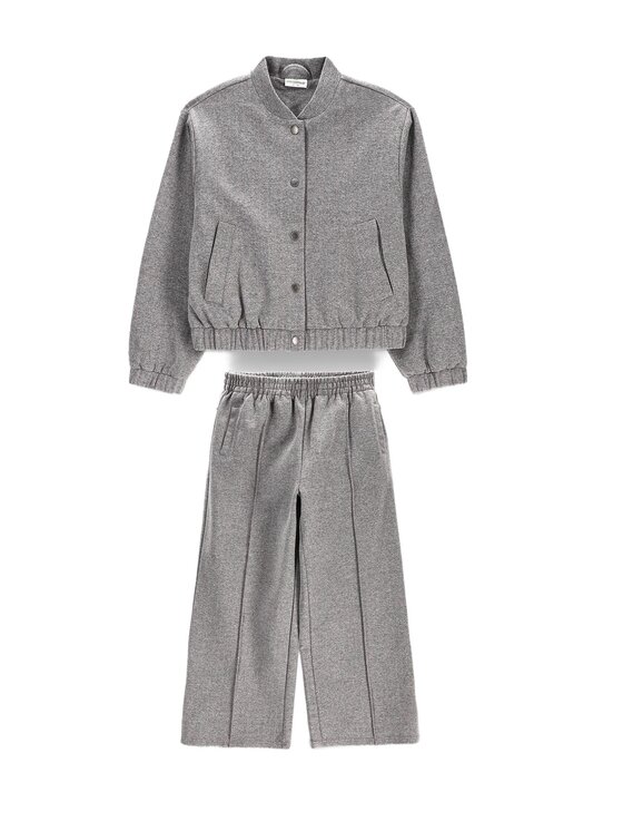 Coccodrillo Coccodrillo Komplet dresowy ZC6117303AGJ-019 Szary Regular Fit