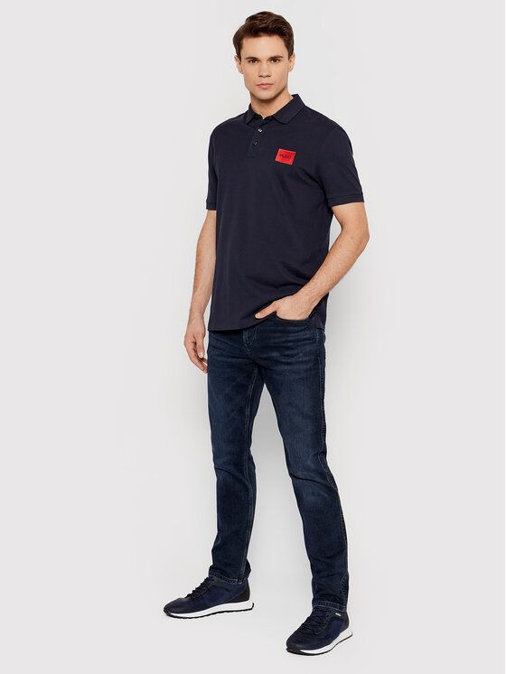 Hugo Jeans 50463345 Blu scuro Slim Fit • Modivo.it