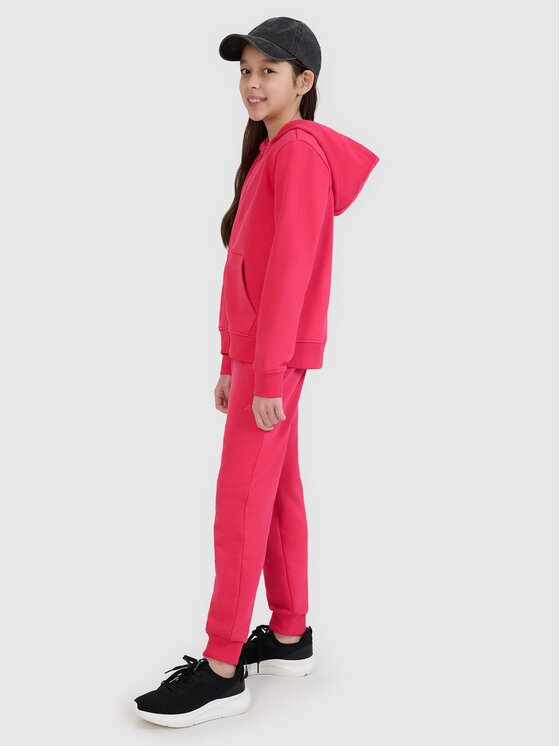 4F 4F Bluza 4FJWSS25TSWSF1706-55S Różowy Regular Fit