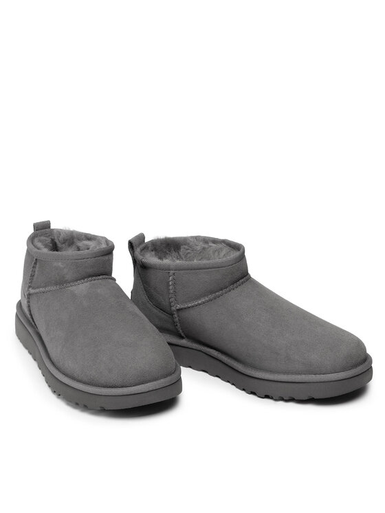 Ugg Ugg Sniega zābaki W Classic Ultra Mini 1116109 Pelēks