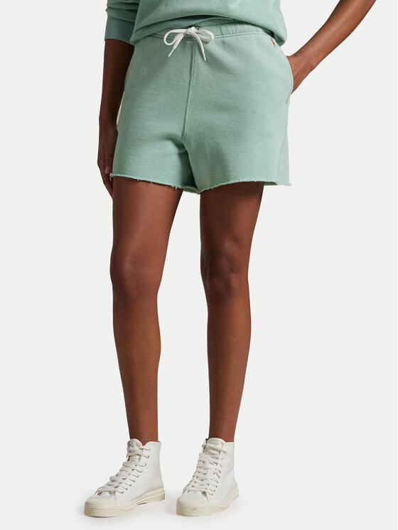 Polo Ralph Lauren Polo Ralph Lauren Sportovní kraťasy 211965103007 Zelená Straight Fit