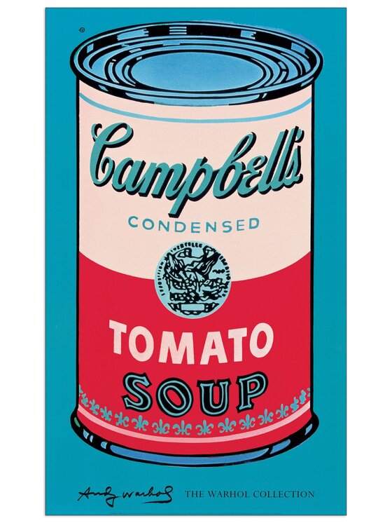 Artopweb Artopweb Dekoracja ścienna Campbell's Soup Can, 1965 Kolorowy