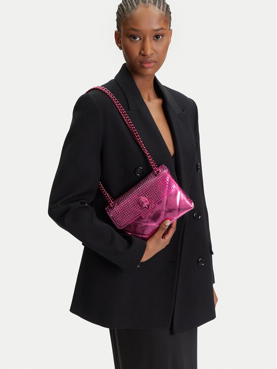 Kurt Geiger Kurt Geiger Дамска чанта 690-Mini Kensington 9091852109 Розов