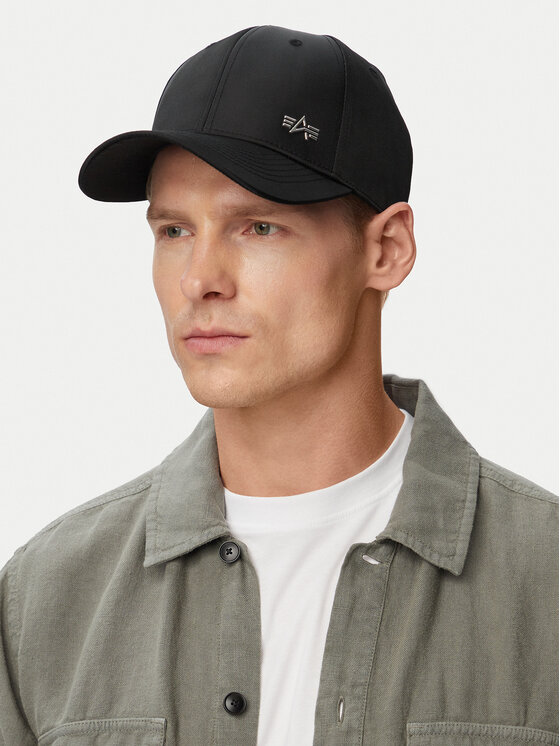 Alpha Industries Alpha Industries Καπέλο Jockey Metal Label 156905 Μαύρο
