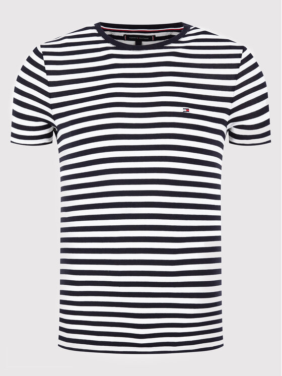 Tommy Hilfiger Tommy Hilfiger T-Shirt MW0MW10800 Dunkelblau Slim Fit