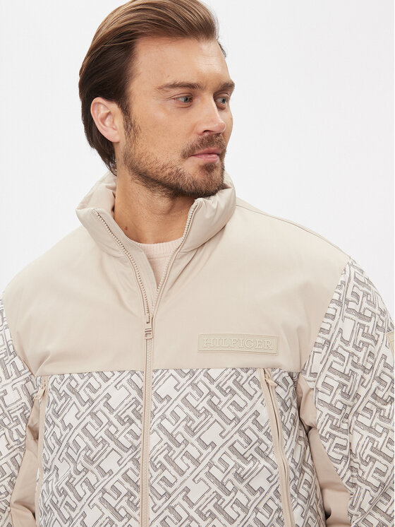 Tommy Hilfiger Tommy Hilfiger Μπουφάν χειμωνιάτικο New York MW0MW33629 Εκρού Regular Fit