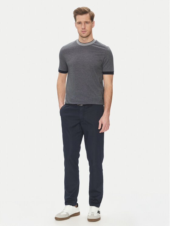 BOSS BOSS Póló H-Tessler 145 50536847 Sötétkék Slim Fit