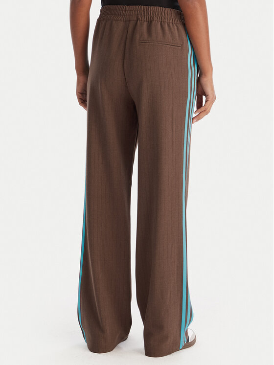 adidas adidas Sportinės kelnės JX5308 Ruda Regular Fit