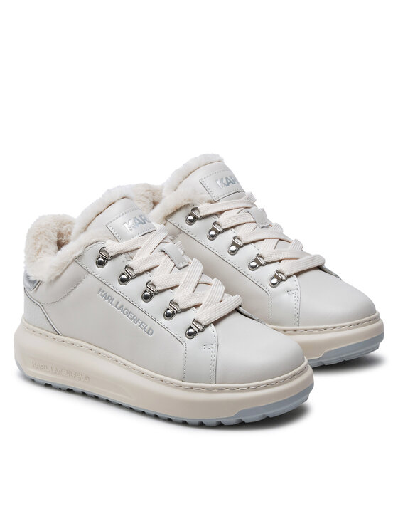 KARL LAGERFELD KARL LAGERFELD Laisvalaikio batai KL67544 Balta