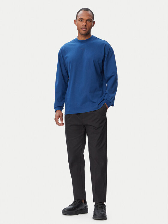 HUGO HUGO Суитшърт Daposo 50511029 Син Relaxed Fit