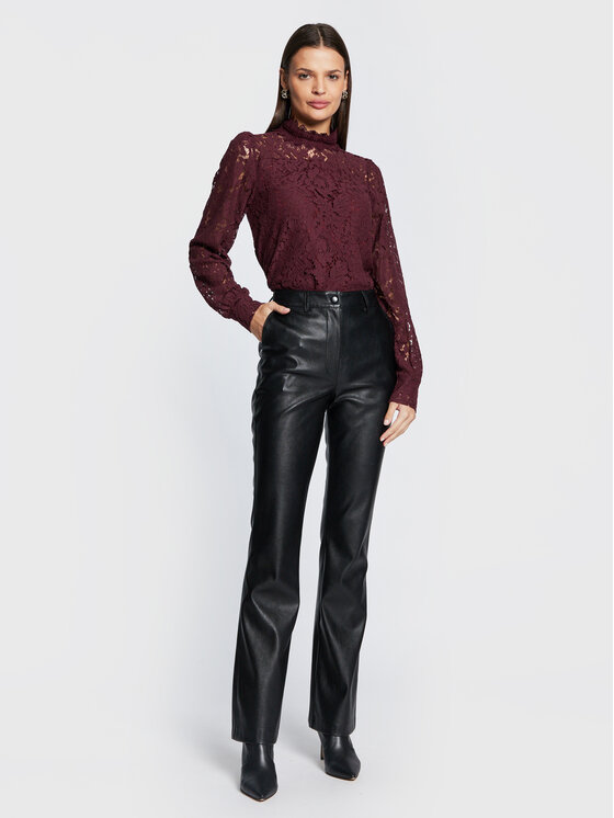 Blusa Puna 10610775 Bordeaux Regular Fit