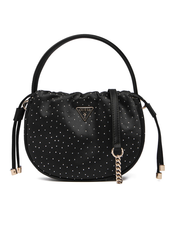 Guess Guess Ročna torba Elsie Mini HWSR96 50750 Črna