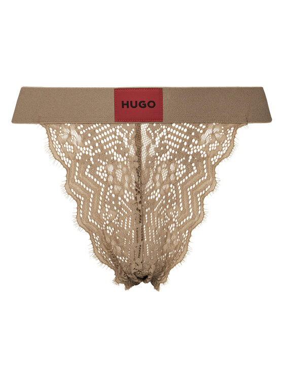 Figi klasyczne HUGO, Rozmiar L, Beżowe, 50535071